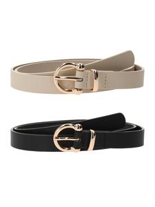 Ремень ABOUT YOU Eliana, бежевый/черный