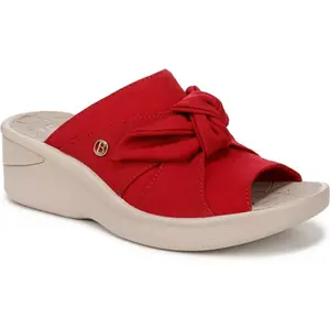 Женские босоножки Smile 3 на танкетке Lifestride, цвет fire red