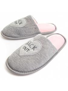 Тапочки Jannet серого цвета Montevita