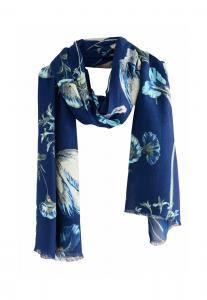 Шарф Next KEW COLLECTION LIGHTWEIGHT, Navy Floral Print/Blue
