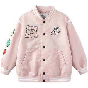 ASICS Бейсбольная куртка shejishi lianmingkuan x yishujia lianmingkuan городской светлый тренд pink для подростков