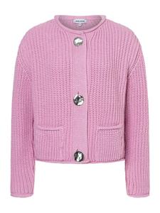 MORE & MORE Кардиган из трикотажа в розовом цвете