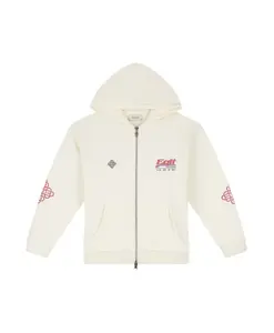 Толстовка Arid оверсайз на молнии Equalite, белый