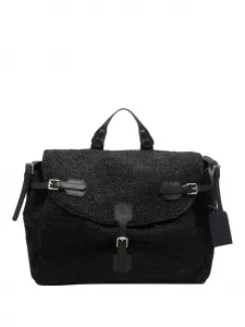 Сумка через плечо Alpha с пряжкой-застежкой IBELIV, черный