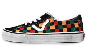Кроссовки Vans Washed Sport 'Black Yellow Green'