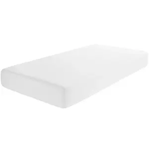 Простыня с пружинным блоком, 180 х 200 см, белая, 100% хлопок, для матрасов высотой до 30 см, для сна sleepling