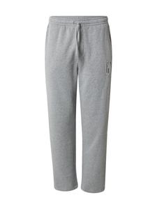 Зауженные брюки GAP, серый