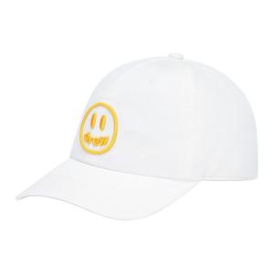 Drew House Хлопковая бейсболка унисекс микро белая, Micro White