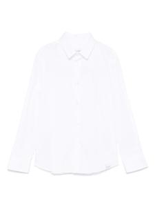 Paolo Pecora Детская рубашка из поплина Paolo Pecora Kids, белый