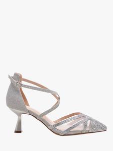 Fresco широкие туфли-лодочки с ремешками Paradox London, Silver