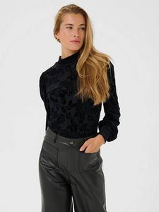 Футболка с длинным рукавом и высоким воротником Rosa Floral KAFFE