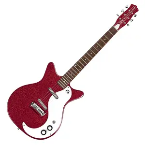 Danelectro 59 PLUS MOD NOS Красный металлический блеск, искристый (Новое покрытие для 2020 года)
