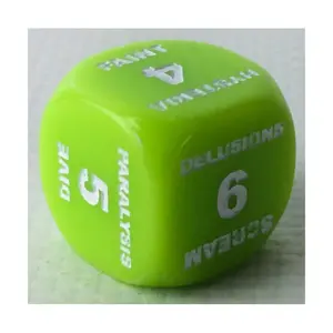 Кубик безумия и шока — эктоплазма, Insanity & Shock and Assorted Dice