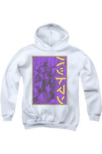 Батмен худи с большими иероглифами Gildan, белый