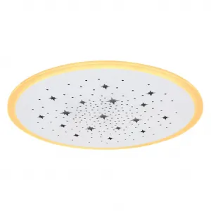 Потолочный светильник LED MURPHY с LED-модулем, 1 шт., круглый, для гостиной/спальни, элегантный Globo Lighting, белый