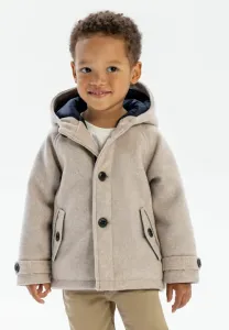 Зимнее пальто с капюшоном, стандартного кроя. Minoti, Sand