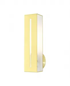 Настенный светильник Soma с одним плафоном Livex, золотистый тон