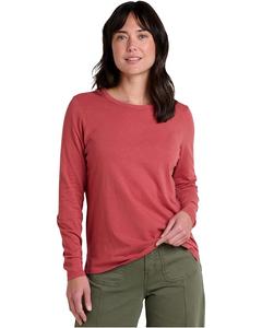 Женская футболка с длинным рукавом Toad&Co Primo, Sundown