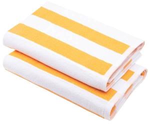 Полотенце для сауны Zollner 00000299 2 шт, 70x1x180 см, желтый