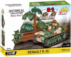 Cobi, Renault R-35 Tank Маркировка французского легкого пехотного танка 2в1 2719 (71559346)