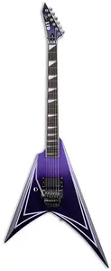 ESP LTD ALEXI HEXED LH фиолетовый градиент с полосками и чехлом