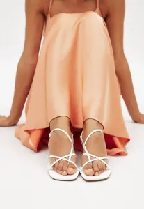 Босоножки с ремешками Na-Kd, Offwhite