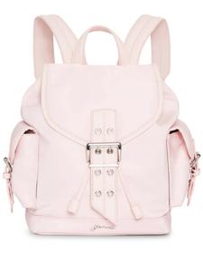 GANNI рюкзак с логотипом, розовый