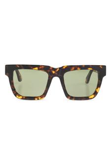 Солнцезащитные очки в квадратной оправе Golden Goose, коричневый