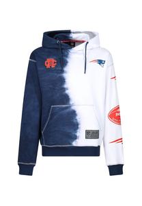 Толстовка с капюшоном nfl patriots с эффектом чернильного красителя для всех фанатов new england patriots Re:Covered, синий