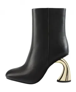 Прозрачные кристальные модные туфли L37, черный