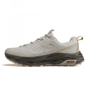 HUMTTO Амортизирующие, противоскользящие и износостойкие низкие походные ботинки для мужчин, серо-бежевого цвета