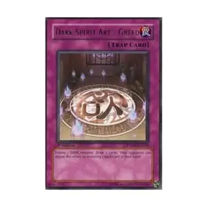CCG Искусство Темного Духа — Жадность (Редкий), Yu-Gi-Oh - Phantom Darkness - Singles
