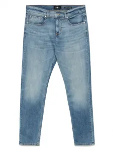 Зауженные джинсы Slimmy 7 For All Mankind, синий