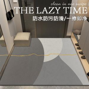 Budis Ковер 120х140 см для прихожей, кожаный, водонепроницаемый, моющийся, нескользящий