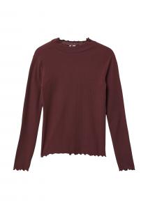 s.Oliver Лонгслив в цвете бордо