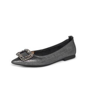 Повседневные однобортные туфли женские Reemoor, Gunmetal