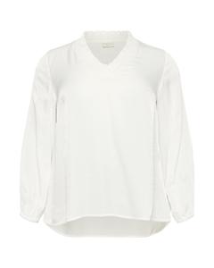 KAFFE CURVE Блузка 'KCmilia' в цвете Off White