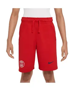 Красные шорты клуба «Пари Сен-Жермен» для больших мальчиков и девочек Nike