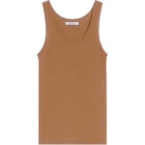 MaxMara Топ-майка женская Camel