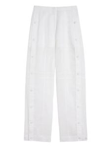 Jil Sander брюки с карманами, белый