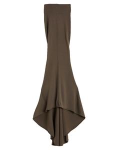 Юбка макси Rick Owens, серо-коричневый