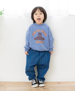 Толстовка с принтом на флисовой подкладке Chil2, цвет Ikuma/Smoke Blue