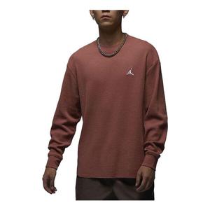 Свитера основные трикотажные топы Air Jordan, оранжевый