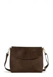 Сумка через плечо Holzrichter Berlin, Schokoladenbraun