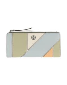 Кошелек Tory Burch, серо-зеленый