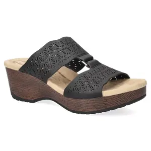 Женские сандалии Rin с противоскользящей подошвой Easy Street, черный