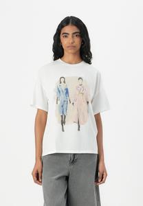 Футболка ONLY ONLMELINA LADIES, Cloud Dancer/Off-White