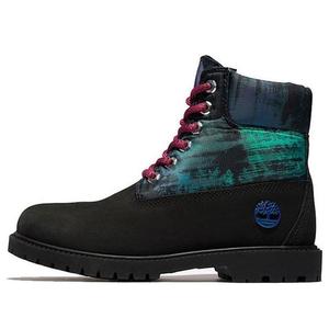 Кроссовки heritage nl sky 6 inch waterproof boots 'black nubuck with print' Timberland, черный