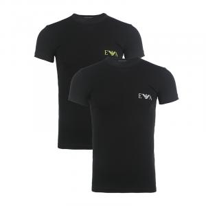 Футболка мужская SS23 2 шт черный EMPORIO ARMANI