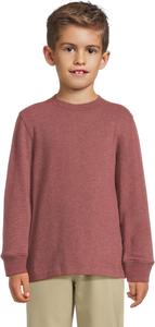 Мягкий текстурированный пуловер Johnston & Murphy Kids, Burgundy